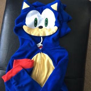 Sonic Fleece Zipper pjs